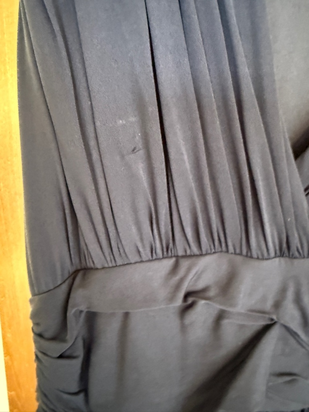 Halston Heritage Evening Dress-Navy Blue - Picture 6 of 6